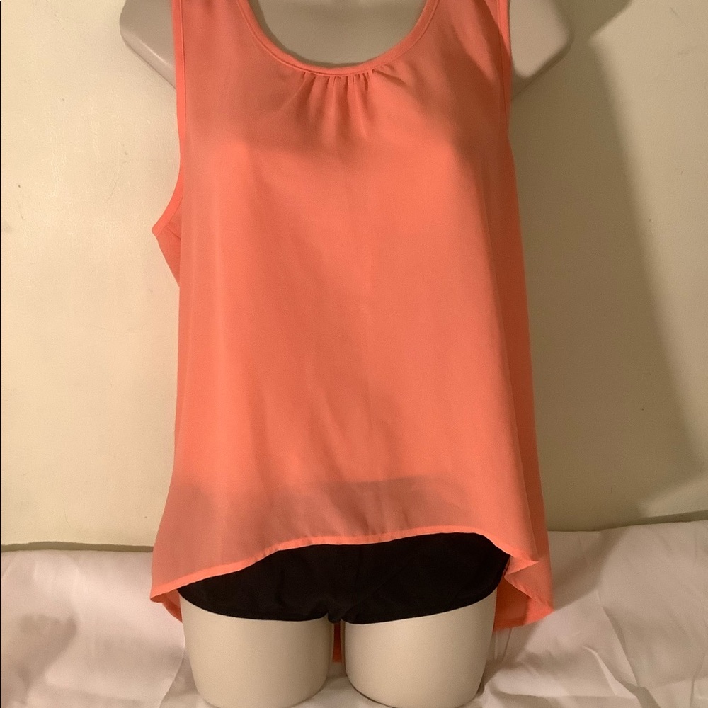 E&M blouse light orange